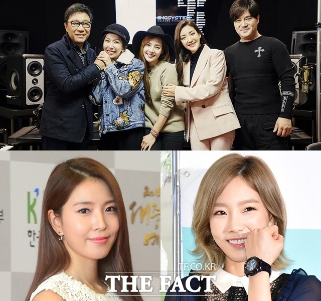 S.E.S와 보아-태연. 가수 보아(왼쪽)와 소녀시대 태연(오른쪽)이 S.E.S의 음악을 듣고 감상평을 남겼다. /SM엔터테인먼트 제공, 남윤호 이새롬 기자