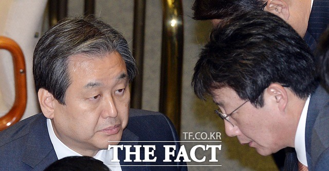 새누리당 비주류의 선택이 박근혜 대통령에 대한 탄핵 가부의 최대 변수가 될 것으로 전망된다. 사진은 새누리당 비주류 김무성 전 대표(왼쪽)과 유승민 의원./더팩트 DB