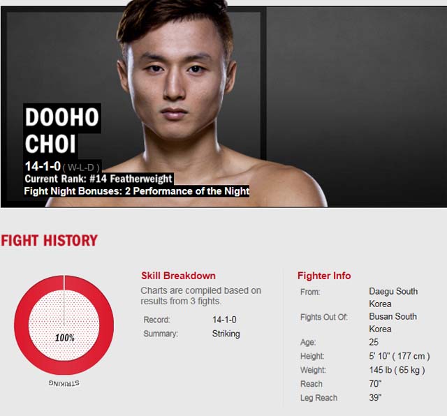 [UFC 206 LIVE] 최두호 3경기 출격! 스완슨을 꺾어라 - 스포츠종합 | 기사 - 더팩트