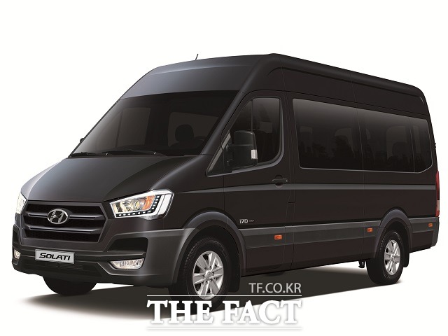 현대자동차가 13일 자사 미니버스 쏠라티의 2017년형 모델을 출시, 본격적으로 판매에 돌입했다. /현대자동차 제공