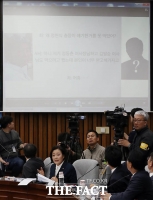 [TF포토] '최순실 육성 녹음파일 공개'하는 박영선 의원