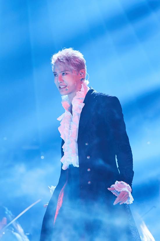 가수 김준수가 일본에서 뮤지컬 갈라를 열고 열도를 흔들었다. /씨제스엔터테인먼트 제공