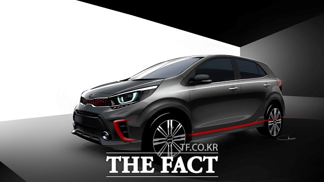 기아자동차가 내년 초 출시를 앞둔 신형 모닝의 내외관 렌더링을 22일 세계최초로 공개했다. /기아자동차 제공