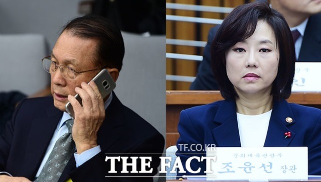 유진룡 블랙리스트 배후는 김기춘 조윤선 유진룡 전 문체부 장관이 문화계 블랙리스트 작성 배후 김기춘 전 청와대 비서실장과 조윤선 문체부 장관을 지목했다. /더팩트DB