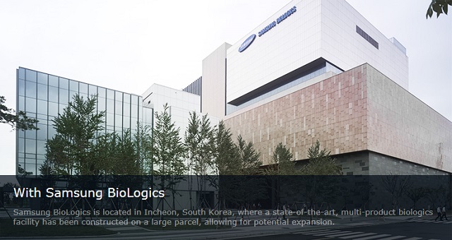 삼성바이오로직스가 지난해 말 기준 매출액 2946억 원, 영업적자 304억 원을 기록했다고 24일 공시했다. /삼성바이오로직스 홈페이지