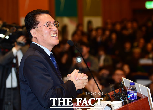 축사하는 정운천 바른정당 의원