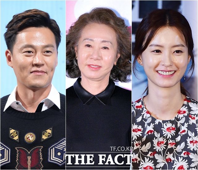 배우 윤여정 이서진 정유미(왼쪽부터)가 나영석 PD 새 예능 프로그램에 출연한다. /더팩트DB