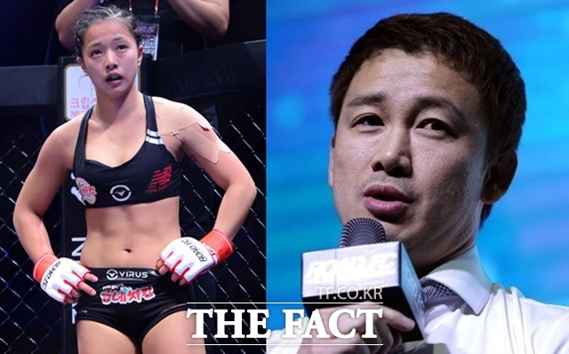 11일 남성잡지 맥심은 송가연 선수의 추가 인터뷰 내용을 공개하며 정문홍 로드FC 대표가 송가연과 서두원의 성관계 여부를 집요하게 물었다고 주장했다. /더팩트DB