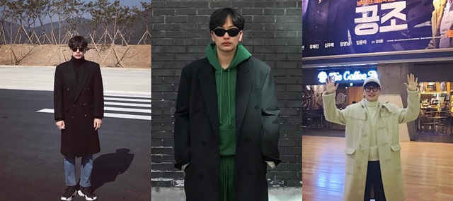 이동휘의 센스 넘치는 사복. 배우 이동휘는 인스타그램을 통해 데일리룩을 공개하고 있다. /이동휘 인스타그램