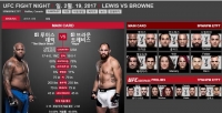 [UFC] 올해 첫 캐나다 대회! 루이스-브라운 'UFC 헤비급 빅뱅'
