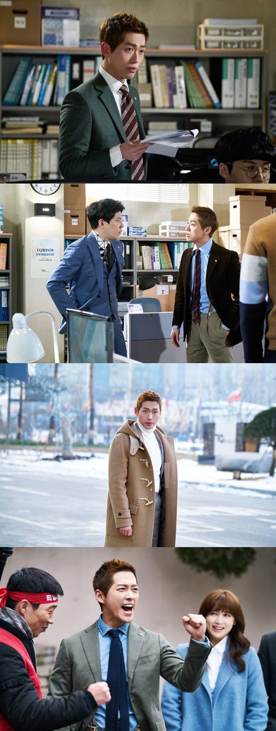 배우 남궁민(위)은 KBS2 수목드라마 김과장으로 비현실적인 직장 판타지를 채우는 영웅이 됐다. /로고스필름 제공