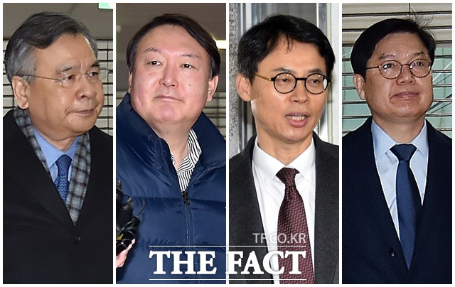 박영수 특별검사팀은 28일 마지막 정례 브리핑에서 그동안 관심을 가져주신 국민들께 감사하다고 말했다. /대치동=이새롬·이덕인 기자