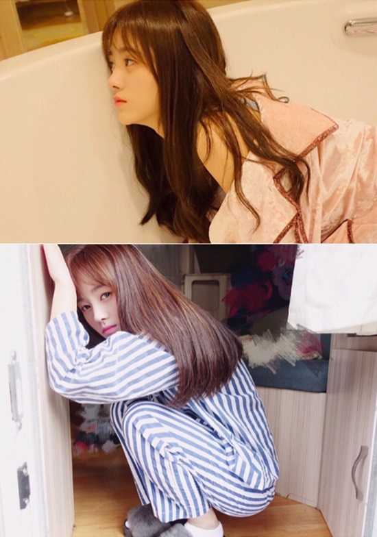 4000년에 한 번 나오는 미모 쥐징이. 중국 걸그룹 SNH48의 멤버 쥐징이가 자신의 인스타그램을 통해 근황을 알렸다./쥐징이 인스타그램 캡처