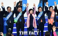  [TF현장] '7천명의 함성' 민주당 호남경선 '폭발적 열기'