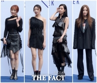 [TF포토] 니콜-수빈-서현-효민, '미녀는 블랙을 입는다'
