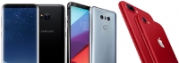  [TF초점] 갤럭시S8·G6·아이폰7 스마트폰 3강 '벚꽃 대전'…소비자 선택은?