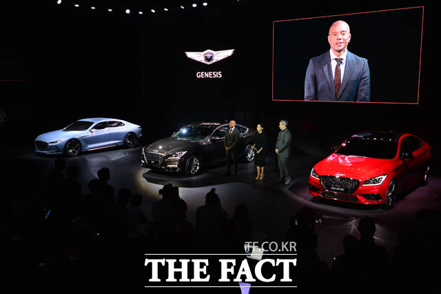 현대자동차 럭셔리 브랜드 제네시스는 2017 뉴욕 모터쇼에서 SUV 콘셉트카를 세계 최초로 공개한다. /더팩트 DB