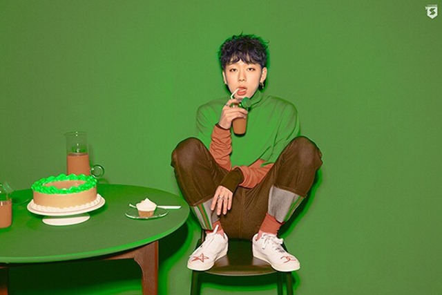 지코 컴백 이미지. 그룹 블락비 멤버 지코는 13일 신곡 쉬스 어 베이비를 발표했다. /세븐시즌스 제공
