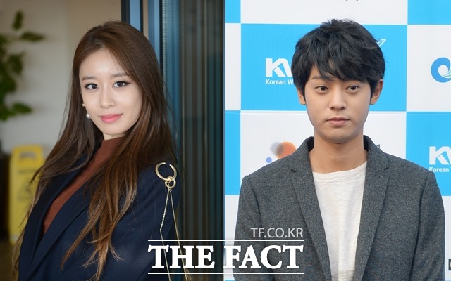 그룹 티아라 멤버 지연-가수 정준영. 그룹 티아라 멤버 지연 측은 19일 더팩트와 통화에서 가수 정준영과 열애를 부인했다. /이효균 기자, 더팩트 DB