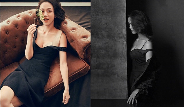 배우 탕웨이가 패션지 엘르 홍콩판과 인터뷰에서 김태용 감독과 애정전선에 이상이 없다고 밝혔다. /탕웨이 SNS