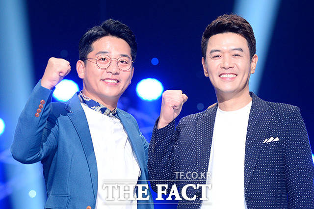 개그콘서트의 터줏대감 김준호(왼쪽)와 김대희
