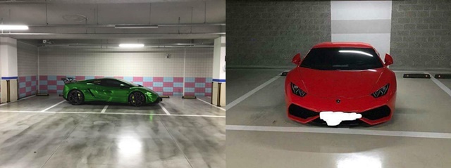 람보르기니 주차 무개념? 개념! 온라인 커뮤니티를 중심으로 람보르기니의 주차에 대해 관심이 집중되고 있다. /온라인 커뮤니티 캡처