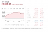  다우 0.69% 상승 마감, '트럼프를 뚫었다'