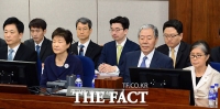  법정 선 '박근혜-최순실'…박 前 대통령 