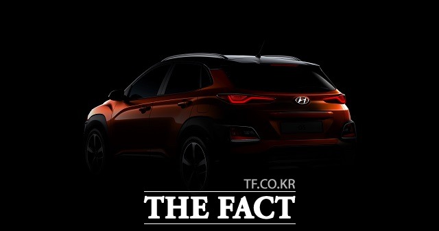 현대자동차는 다음 달 13일 한국에서 코나의 실물을 전 세계 최초로 공개한다는 계획이다.