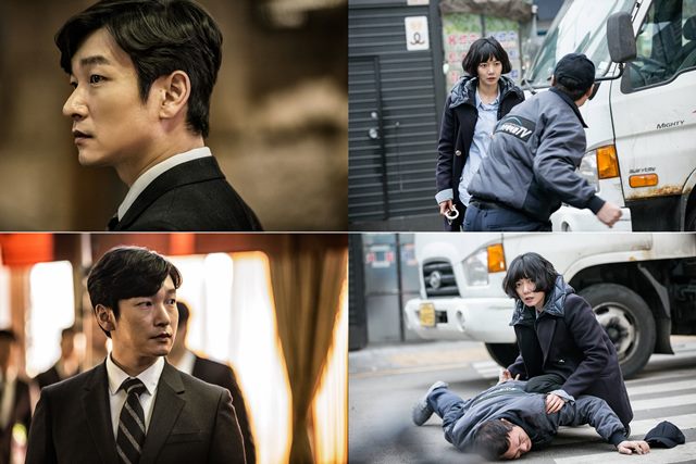 배우 조승우(왼쪽) 배두나가 tvN 비밀의 숲에서 전혀 다른 성격의 캐릭터로 호흡을 맞춘다. /CJ E&M 제공