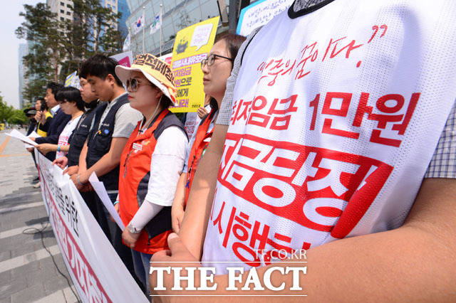 민중의 꿈, 최저임금 1만원