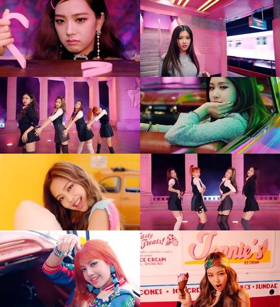그룹 블랙핑크가 22일 오후 6시 신곡 마지막처럼을 공개했다. /블랙핑크 마지막처럼 뮤직비디오 갈무리