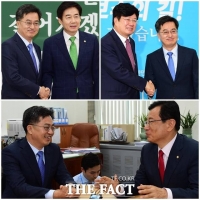 [TF포토] '추경은 꼭 필요합니다'…야당 정책위의장 만난 김동연 부총리