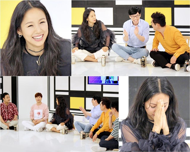 해피투게더3 스틸 속 가수 이효리. 이효리(맨 위 왼쪽)는 6일 방송되는 KBS2 예능 프로그램 해피투게더3에 출연한다. /KBS 제공