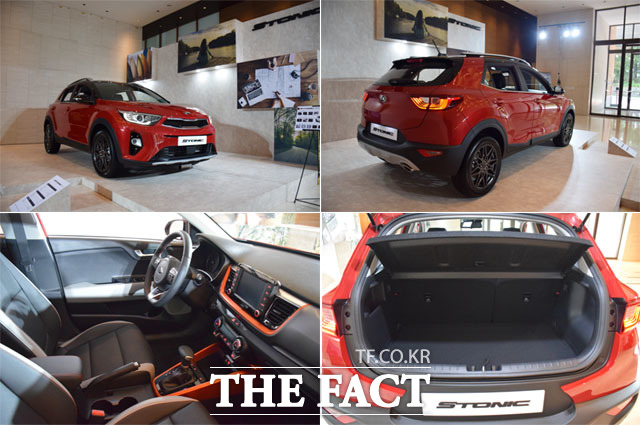 스토닉의 트림별 가격은 디럭스가 1895만 원, 트렌디 2075만 원, 프레스티지 2265만 원이다. /장병문 기자