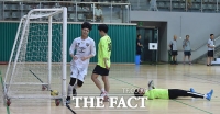 [TF포토] 팀1st, FC원 상대로 '짜릿한 승리'
