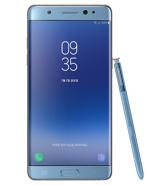 갤럭시노트 FE가 출시된 후 높은 인기로 품절 사태를 일으켰다. /삼성전자 제공