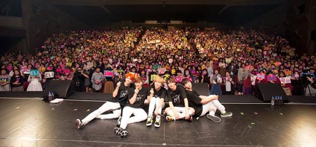 글로벌 아이돌 그룹 유키스가 일본 라이브 콘서트를 성황리에 개최, 현지 관객들을 뜨겁게 달궜다. /NH미디어 제공