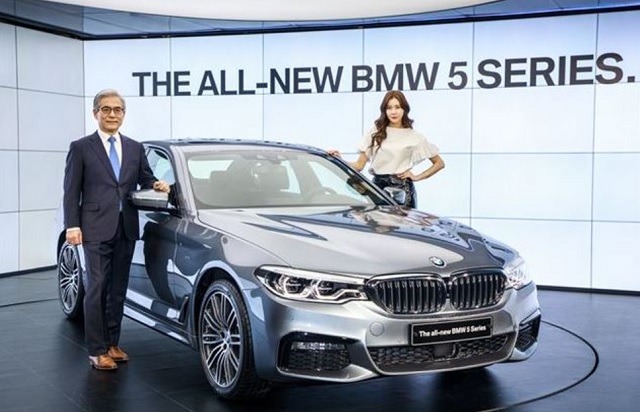 지난달 BMW의 520d 시리즈는 베스트셀링카 1, 2위를 휩쓸었고, 벤츠는 브랜드별 등록 대수에서 1위를 차지했다. /BMW 코리아 제공