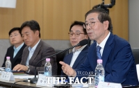  [TF현장] 박원순 '3선'? '경남도지사'?…출마회견 방불케한 국감장