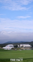 [TF포토] 구름 걷힌 'CJ컵 나인브릿지…날씨는 맑음'