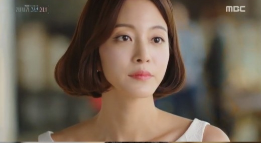 20세 소년소녀 한예슬(사진)이 자신을 첫 사랑이라고 말한 김지석의 고백에 당황해하고 있다. /MBC방송화면