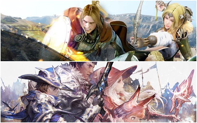 사진 위부터 펄어비스 검은사막 모바일, 게임빌 로열블러드 /각사 제공