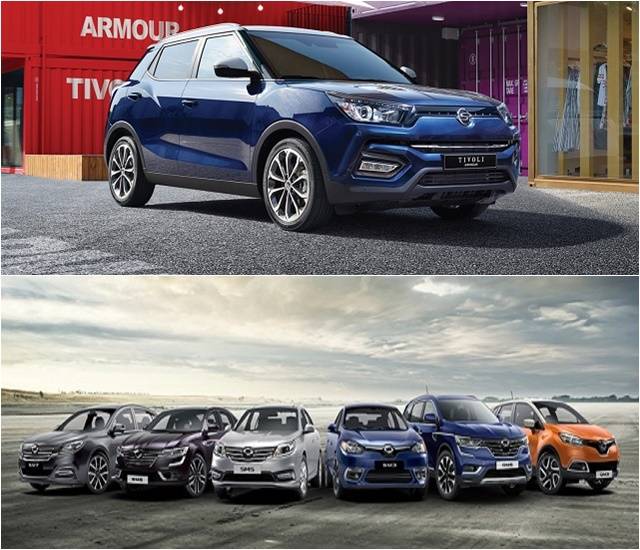 쌍용차와 르노삼성차는 지난달 내수 시장에서 각각 8769대와 8302대를 판해맸다. /쌍용자동차, 르노삼성차동차 제공