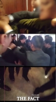  [TF영상] 중국 경호원들, 한국 기자 구둣발 '집단 폭행' 전말