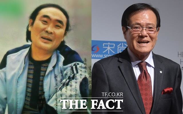 TBC에서 출발한 이주일은 MBC로 옮겨 타고난 익살과 유머를 펼쳐보였고, 자니 윤은 평범한 해군 유학생에서 미국의 인기 방송인으로 거듭났다. 왼쪽부터 고 이주일, 자니 윤. /더팩트 DB, 온라인커뮤니티 캡쳐