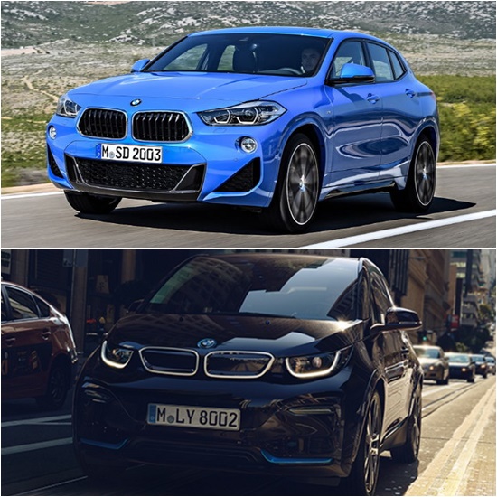 2년 연속 브랜드 판매량 2위에 머물렀던 BMW는 올해 소형 SUV X2를 비롯해 전기차 i시리즈까지 모두 10종의 신차를 내놓는다. /BMW 홈페이지 캡처