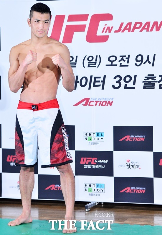 강경호가 15일(한국시각) 열린 UFC 파이트 나이트 124에서 40개월 만에 승리의 기쁨을 맛봤다. /더팩트DB