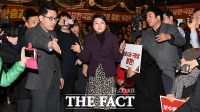  [TF현장] '홍준표 만나러…' 류여해 기습에 아수라장 된 한국당 (영상)