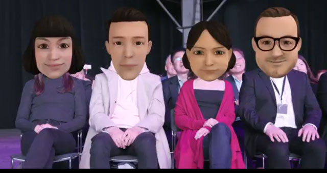 갤럭시S9 시리즈는 한번의 셀피 촬영으로 고객과 꼭 닮은 이모지를 만들어 주는 기능인 증강현실(AR) 이모지를 제공한다. /삼성 갤럭시 언팩 영상 캡처